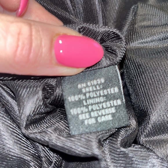 Teri Jon black Sequined Cold Shoulder Velvet Dress size 4 - Picture 13 of 13